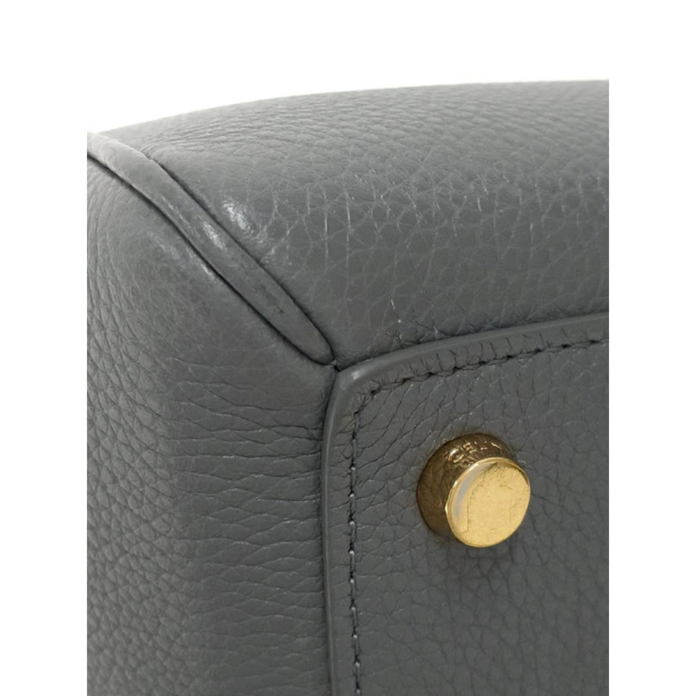 Celine 16 Bag Calfskin Leather 2way Shoulder Bag - Picture 4 of 9